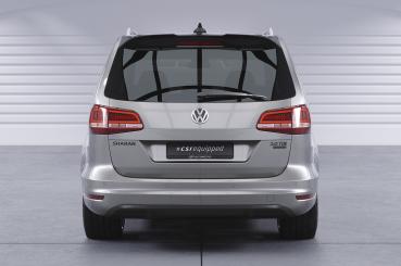 CSR Heckspoiler | Heckflügel mit ABE für VW Sharan II / Seat Alhambra II HF024-G Glossy schwarz Hochglanz (keine Lackierung erforderlich)