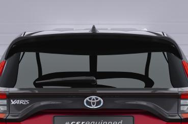 CSR Heckspoiler | Heckflügel mit ABE für Toyota Yaris 4 / Mazda 2 (XP21) HF025-G Glossy schwarz Hochglanz (keine Lackierung erforderlich)