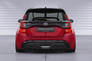 CSR Heckspoiler | Heckflügel mit ABE für Toyota Yaris 4 / Mazda 2 (XP21) HF025-G Glossy schwarz Hochglanz (keine Lackierung erforderlich)