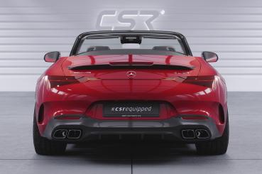 CSR Heckspoiler | Heckflügel mit ABE für Mercedes-Benz SL 43 / 55 / 63 AMG HF027-L Lackierung erforderlich (unlackiert roh)