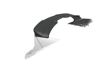 CSR Heckspoiler | Heckflügel mit ABE für Land Rover Range Rover Velar HF033-C Carbon Look Hochglanz (keine Lackierung erforderlich)