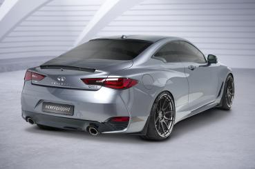 CSR Heckspoiler | Heckflügel mit ABE für Infiniti Q60 HF036-C Carbon Look Hochglanz (keine Lackierung erforderlich)