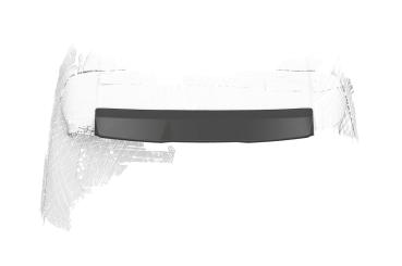 CSR Heckspoiler | Heckflügel mit ABE für BMW X5 E70 HF037-S strukturiert schwarz matt (keine Lackierung erforderlich)