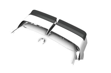 CSR Heckspoiler | Heckflügel mit ABE für Mini F56 JCW GP HF041-S strukturiert schwarz matt (keine Lackierung erforderlich)