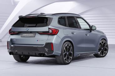 CSR Heckspoiler | Heckflügel mit ABE für BMW X1 / iX1 U11 HF044-S strukturiert schwarz matt (keine Lackierung erforderlich)