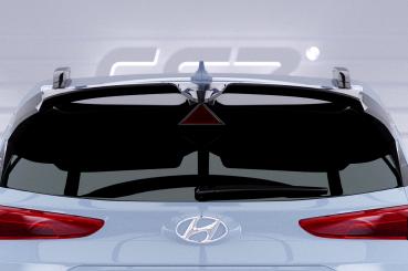 CSR Heckspoiler | Heckflügel mit ABE für Hyundai Kona N HF046-S strukturiert schwarz matt (keine Lackierung erforderlich)