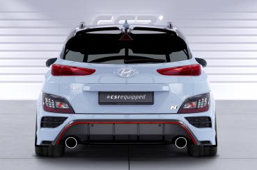 CSR Heckspoiler | Heckflügel mit ABE für Hyundai Kona N HF046-S strukturiert schwarz matt (keine Lackierung erforderlich)