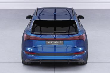 CSR Heckspoiler | Heckflügel mit ABE für Audi e-tron / Q8 e-tron GE HF054-C Carbon Look Hochglanz (keine Lackierung erforderlich)