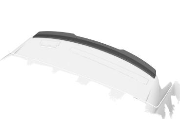 CSR Heckspoiler | Heckflügel mit ABE für Audi e-tron / Q8 e-tron GE HF054-C Carbon Look Hochglanz (keine Lackierung erforderlich)