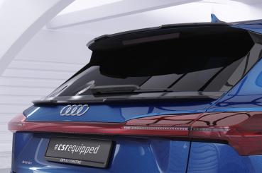 CSR Heckspoiler | Heckflügel mit ABE für Audi e-tron / Q8 e-tron (GE) HF055-C Carbon Look Hochglanz (keine Lackierung erforderlich)