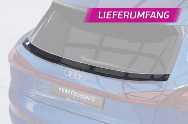CSR Heckspoiler | Heckflügel mit ABE für Audi e-tron / Q8 e-tron (GE) HF055-C Carbon Look Hochglanz (keine Lackierung erforderlich)