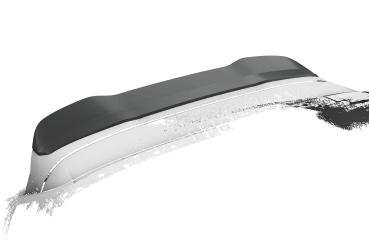 CSR Heckspoiler | Heckflügel mit ABE für Peugeot 208 II HF057-S strukturiert schwarz matt (keine Lackierung erforderlich)