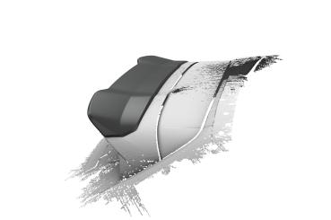 CSR Heckspoiler | Heckflügel mit ABE für Peugeot 208 II HF057-S strukturiert schwarz matt (keine Lackierung erforderlich)