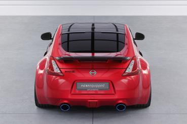 CSR Heckspoiler | Heckflügel mit ABE für Nissan 370Z (Z34) HF066-S strukturiert schwarz matt (keine Lackierung erforderlich)