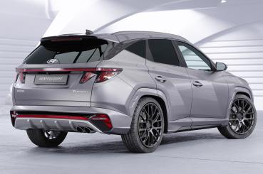 CSR Heckspoiler | Heckflügel mit ABE für Hyundai Tucson 4 (NX4) HF068-G Glossy schwarz Hochglanz (keine Lackierung erforderlich)