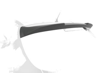 CSR Heckspoiler | Heckflügel mit ABE für MG ZS HF069-G Glossy schwarz Hochglanz (keine Lackierung erforderlich)