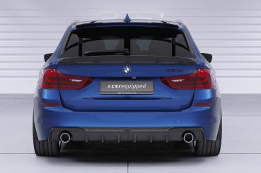 CSR Heckspoiler | Heckflügel mit ABE für BMW 5er G31 Touring HF072-C Carbon Look Hochglanz (keine Lackierung erforderlich)