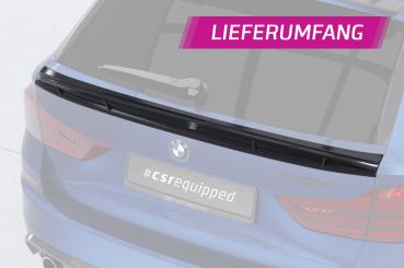 CSR Heckspoiler | Heckflügel mit ABE für BMW 5er G31 Touring HF072-C Carbon Look Hochglanz (keine Lackierung erforderlich)