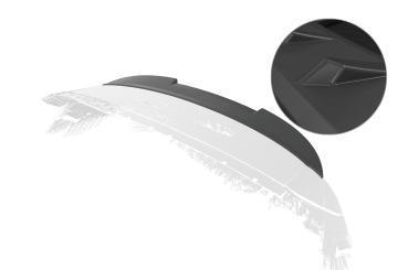 CSR Heckspoiler | Heckflügel mit ABE für Renault Captur I HF073-L Lackierung erforderlich (unlackiert roh)