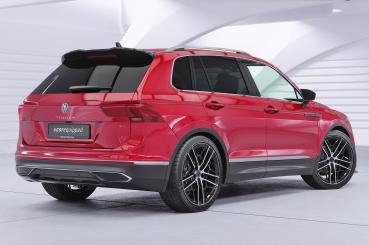 CSR Heckspoiler | Heckflügel mit ABE für VW Tiguan 2 (Typ AD1) Allspace HF075-G Glossy schwarz Hochglanz (keine Lackierung erforderlich)