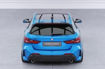 CSR Heckspoiler | Heckflügel mit ABE für BMW 1er F40 HF091-S strukturiert schwarz matt (keine Lackierung erforderlich)