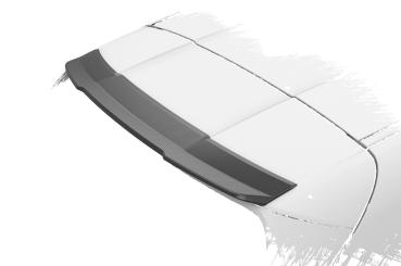 CSR Heckspoiler | Heckflügel mit ABE für BMW 1er F40 HF091-S strukturiert schwarz matt (keine Lackierung erforderlich)