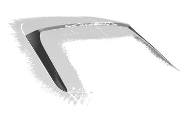 CSR Heckspoiler | Heckflügel mit ABE für Audi A4 B8 (Typ 8K) Avant HF095-C Carbon Look Hochglanz (keine Lackierung erforderlich)