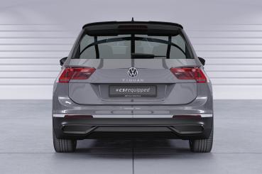 CSR Heckspoiler | Heckflügel mit ABE für VW Tiguan 2 (Typ AD1) Allspace HF096-G Glossy schwarz Hochglanz (keine Lackierung erforderlich)