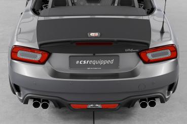 CSR Heckspoiler | Heckflügel mit ABE für Fiat 124 Spider (inkl. Abarth) HF106-L Lackierung erforderlich (unlackiert roh)