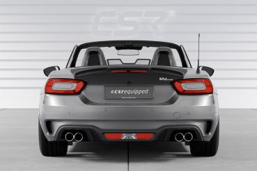 CSR Heckspoiler | Heckflügel mit ABE für Fiat 124 Spider (inkl. Abarth) HF106-L Lackierung erforderlich (unlackiert roh)