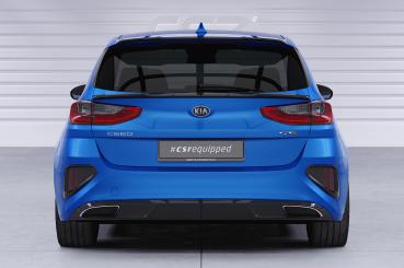 CSR Heckspoiler | Heckflügel mit ABE für Kia Ceed (CD) HF110-C Carbon Look Hochglanz (keine Lackierung erforderlich)