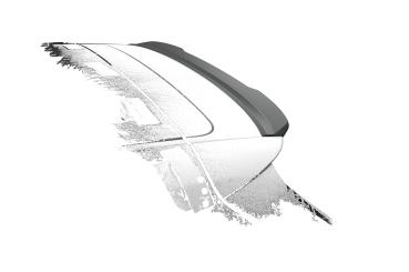 CSR Heckspoiler | Heckflügel mit ABE für Kia Ceed (CD) HF110-C Carbon Look Hochglanz (keine Lackierung erforderlich)