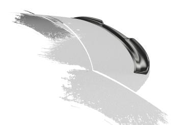 CSR Heckspoiler | Heckflügel mit ABE für BMW 3er G21 Touring HF112-C Carbon Look Hochglanz (keine Lackierung erforderlich)