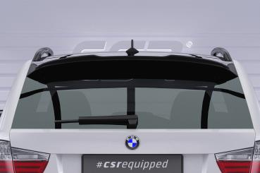 CSR Heckspoiler | Heckflügel mit ABE für BMW 3er E91 Touring HF113-G Glossy schwarz Hochglanz (keine Lackierung erforderlich)