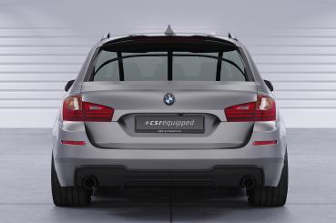 CSR Heckspoiler | Heckflügel mit ABE für BMW 5er F11 Touring HF114-C Carbon Look Hochglanz (keine Lackierung erforderlich)