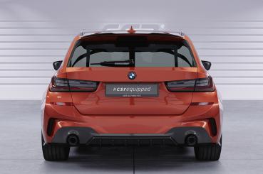 CSR Heckspoiler | Heckflügel mit ABE für BMW 3er G21 Touring HF115-L Lackierung erforderlich (unlackiert roh)