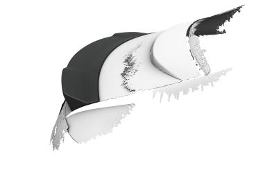 CSR Heckspoiler | Heckflügel mit ABE für Mercedes-Benz EQE (V295) Limousine HF117-C Carbon Look Hochglanz (keine Lackierung erforderlich)