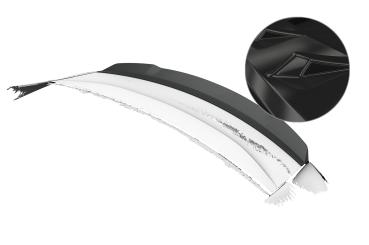 CSR Heckspoiler | Heckflügel mit ABE für Mercedes-Benz EQE (V295) Limousine HF117-G Glossy schwarz Hochglanz (keine Lackierung erforderlich)