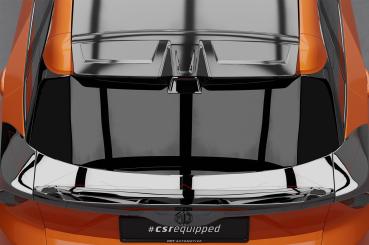 CSR Heckspoiler | Heckflügel mit ABE für MG Mulan / 4 HF118-G Glossy schwarz Hochglanz (keine Lackierung erforderlich)