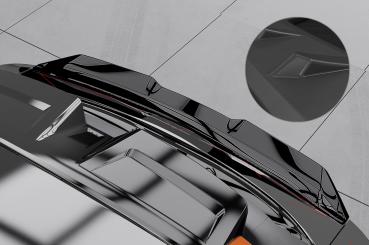 CSR Heckspoiler | Heckflügel mit ABE für MG Mulan / 4 HF118-L Lackierung erforderlich (unlackiert roh)