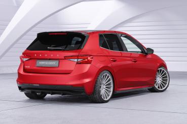 CSR Heckspoiler | Heckflügel mit ABE für Skoda Fabia 4 HF119-C Carbon Look Hochglanz (keine Lackierung erforderlich)