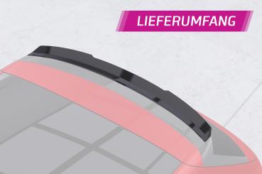 CSR Heckspoiler | Heckflügel mit ABE für Skoda Fabia 4 HF119-C Carbon Look Hochglanz (keine Lackierung erforderlich)