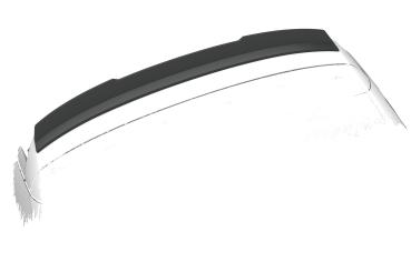 CSR Heckspoiler | Heckflügel mit ABE für Skoda Fabia 4 HF119-C Carbon Look Hochglanz (keine Lackierung erforderlich)