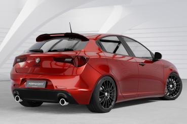 CSR Heckspoiler | Heckflügel mit ABE für Alfa Romeo Giulietta (Typ 940) HF121-C Carbon Look Hochglanz (keine Lackierung erforderlich)