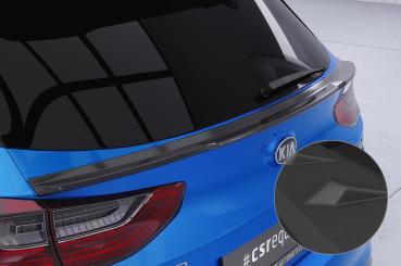 CSR Heckspoiler | Heckflügel mit ABE für Kia Ceed (CD) HF123-S strukturiert schwarz matt (keine Lackierung erforderlich)