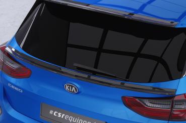 CSR Heckspoiler | Heckflügel mit ABE für Kia Ceed (CD) HF123-G Glossy schwarz Hochglanz (keine Lackierung erforderlich)