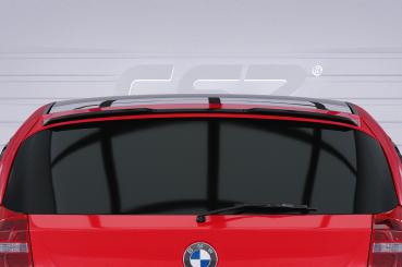 CSR Heckspoiler | Heckflügel mit ABE für BMW 1er E81 / E87 HF128-C Carbon Look Hochglanz (keine Lackierung erforderlich)