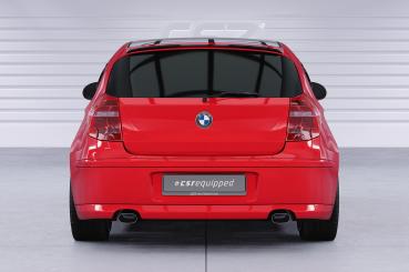 CSR Heckspoiler | Heckflügel mit ABE für BMW 1er E81 / E87 HF128-C Carbon Look Hochglanz (keine Lackierung erforderlich)