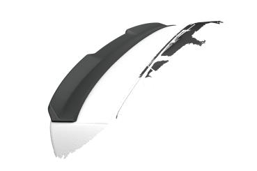 CSR Heckspoiler | Heckflügel mit ABE für BMW 1er E81 / E87 HF128-C Carbon Look Hochglanz (keine Lackierung erforderlich)