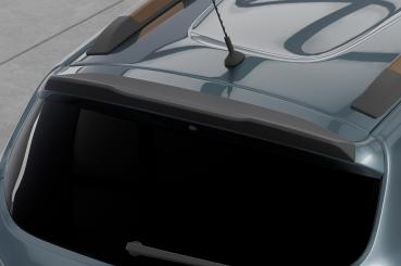 CSR Heckspoiler | Heckflügel mit ABE für Dacia Spring Electric HF129-S strukturiert schwarz matt (keine Lackierung erforderlich)